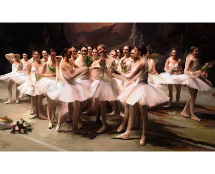 MIXED MEDIA ADRIANO TOMMASI ' CALCANDO LA SCENA ' dimensioni L 120 x H 70 cm.