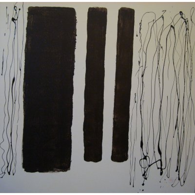 MIXED MEDIA GABRIELLA TOLLI ' INVERSO ' dimensioni L 70 x H 70 cm.