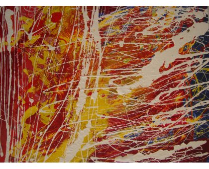 MIXED MEDIA GABRIELLA TOLLI ' LA MATERIA ' dimensioni L 40 x H 50 cm.