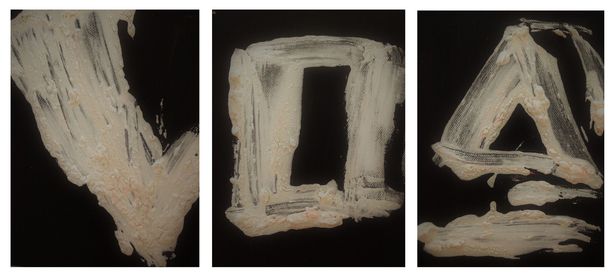MIXED MEDIA GABRIELLA TOLLI ' PRISMA-CUBO-PIRAMIDE ' dimensioni L 54 x H 24  cm. | Opere Pittura | Shop Online: ArtOnline20 - Art Gallery
