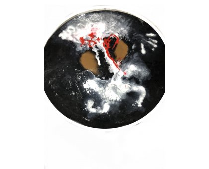 MIXED MEDIA MAURO CONSONNI ' ASTRATTO 8 ' dimensioni D 120 cm.