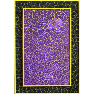 MIXED MEDIA RICCARDO VELLUTO ' CREPE NEL COLORE DELLA TERRA ' dimensioni L 64 x H 97,5 cm.