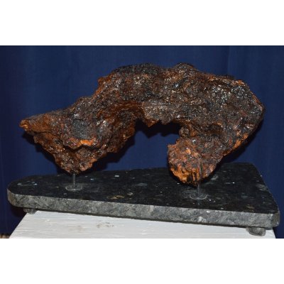 SCULTURA IN LEGNO RICCARDO VELLUTO ' RITORNARE QUI ' dimensioni L 40 x H 26 x P 25 cm.