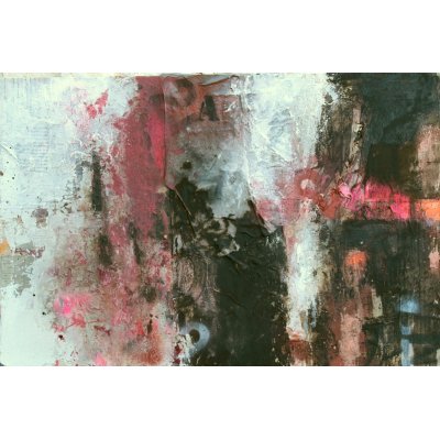 MIXED MEDIA SU TELA RENATO GIORGIO ' SENZA TITOLO 16 ' dimensioni L 100 x H 70 cm.