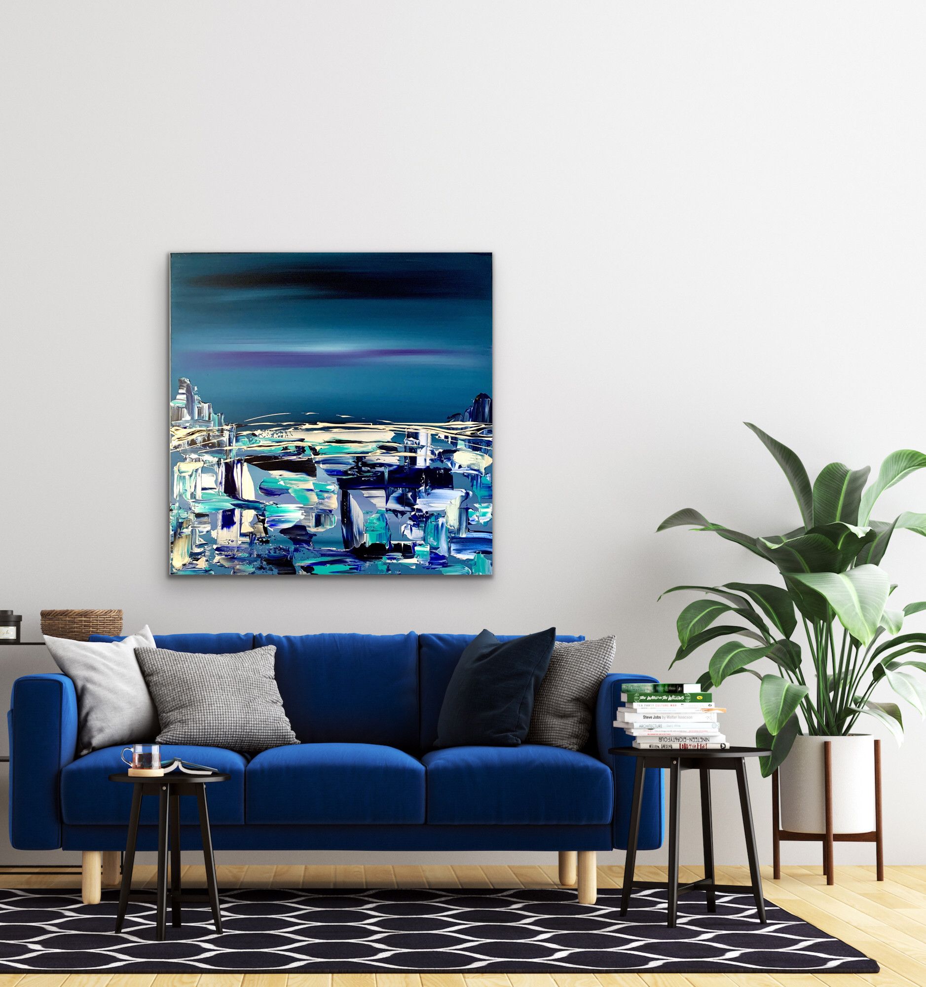 OIL ON CANVAS MIRELLA SCOTTON " ANONIMO VENEZIANO "  size  L 120 x H 100 cm.
