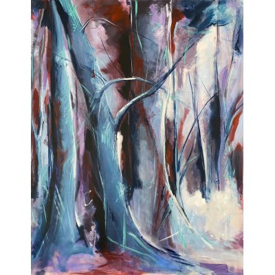 MIXED MEDIA SU TELA BIANCA BEGHIN ' AMORE CONTAGIOSO ' dimensioni L 120 x H 80 cm.