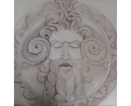 ACRILICO SU TELA STEFANIA COLOMBO ' FORTUNE ' dimensioni L 150 x H 150 cm.