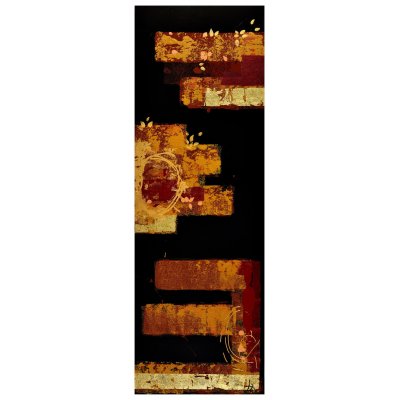 MIXED MEDIA SU TELA FULVIA STEARDO FERMI ' TU ' dimensioni L 50 x H 150 cm.