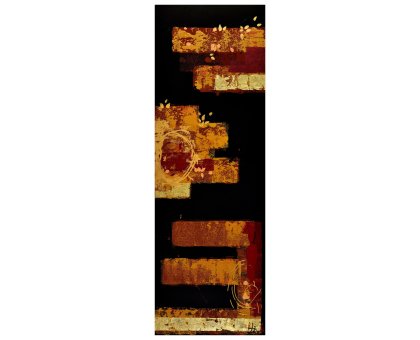 MIXED MEDIA SU TELA FULVIA STEARDO FERMI ' TU ' dimensioni L 50 x H 150 cm.