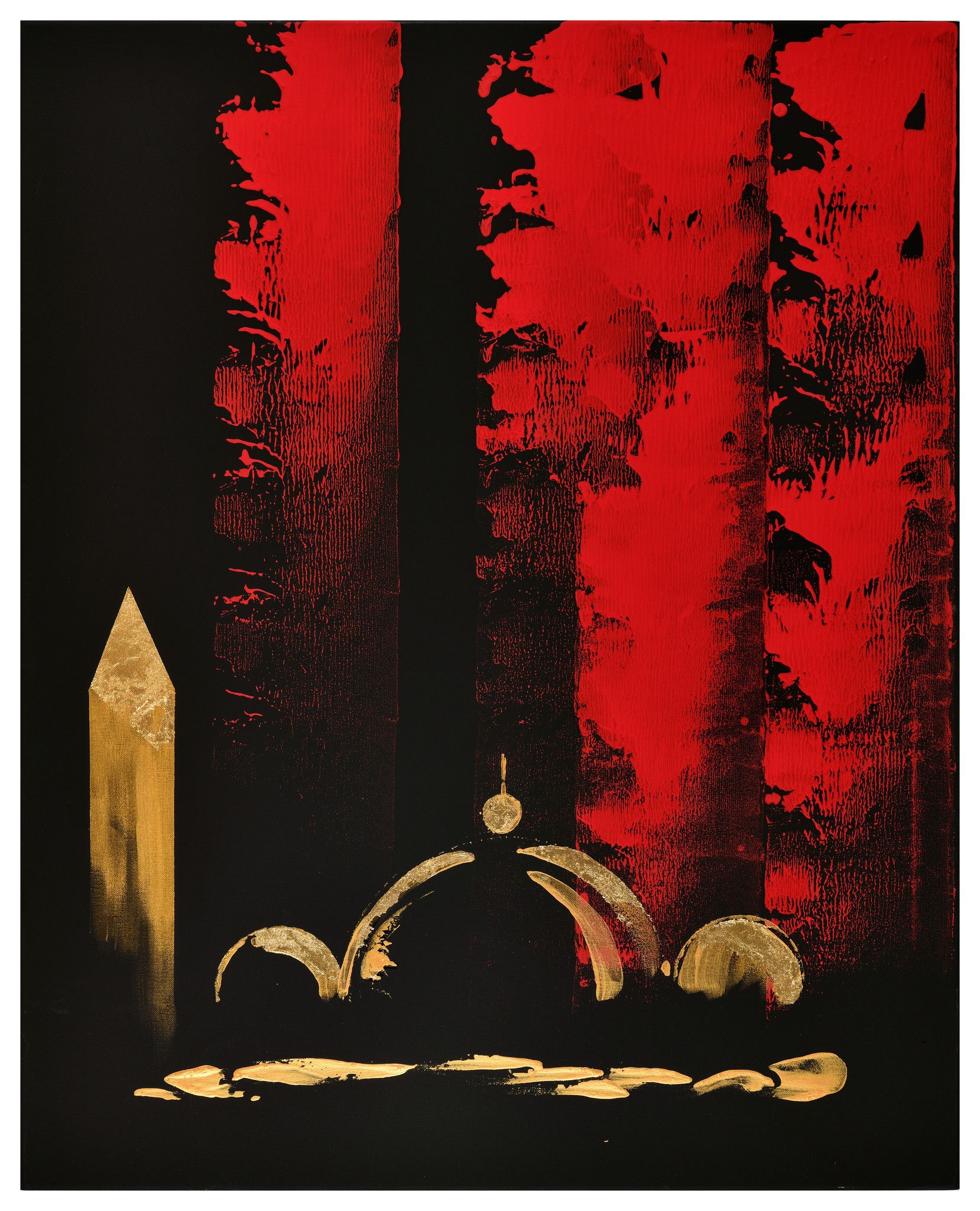 MIXED MEDIA SU TELA  FULVIA STEARDO FERMI ' VENEZIA '  dimensioni L 80 x H 100 cm.