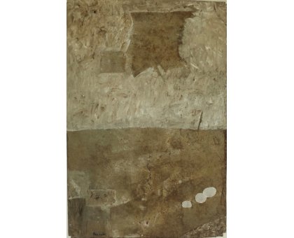 MIXED MEDIA SU LAMIERA MAURO MASETTI ' SENZA PAROLE ' dimensioni L 58 x H 86 cm.