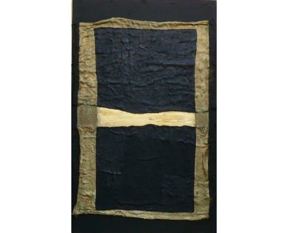 MIXED MEDIA SU TAVOLA MAURO MASETTI ' BUGIE E ALTRO ' dimensioni L 76 x H 122 cm.