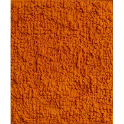 MIXED MEDIA MAURO MASETTI ' ORANGE ' dimensioni L 50,5 x H 58,5 cm.