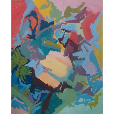 ACRILICO SU TELA MAURO GALLETTI ' C CARBON ' dimensioni L 40 x H 50 cm.