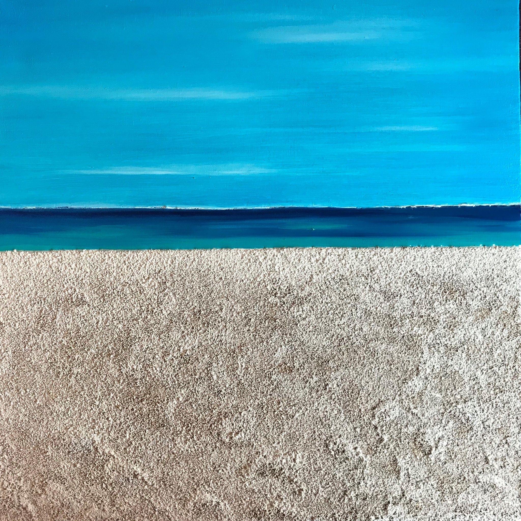 MIXED MEDIA SU ON CANVAS  LORENA PREMOLI ' IMAGINE 3 '  size  L 40 x H 40 cm.
