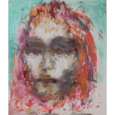 ACRILICO SU TELA PAOLO DEGAN ' POP ' dimensioni L 60 x H 70 cm.