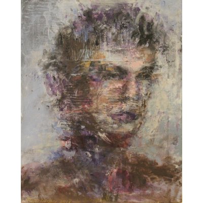 ACRILICO SU TELA PAOLO DEGAN ' ELIOGABALUS ' dimensione L 40 x H 50 cm.