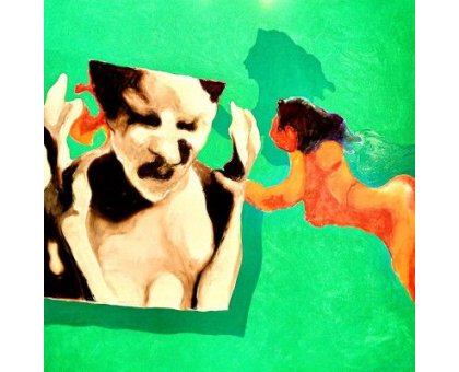 MIXED MEDIA SU TELA WALTER PASSARELLA ' Nr. 060321 ' dimensioni L 120 x H 120 cm.