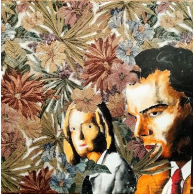 MIXED MEDIA SU TELA WALTER PASSARELLA ' Nr. 150122 ' dimensioni L 50 x H 50 cm.