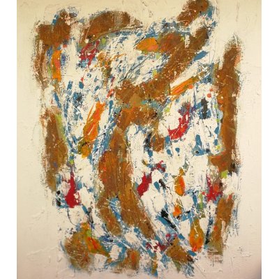 MIXED MEDIA SU TELA LUCIANO ASTOLFI ' MAI AVREI CREDITO ' dimensioni L 120 x H 100 cm.