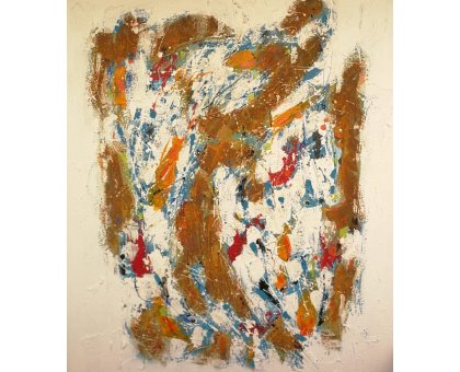 MIXED MEDIA SU TELA LUCIANO ASTOLFI ' MAI AVREI CREDITO ' dimensioni L 120 x H 100 cm.