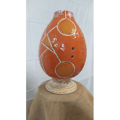 SCULTURA IN TERRACOTTA MARCELLO VITALE ' LUME 1 ' dimensioni H 40 cm.