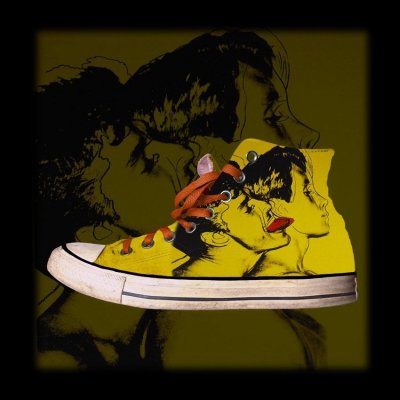 FOTOGRAFIA BEPPE AMEGLIO ' QUERELLE ' dimensioni L 30 x H 30 cm.