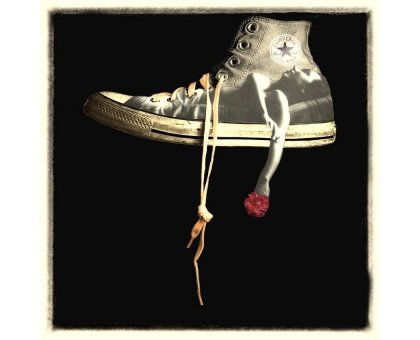 FOTOGRAFIA BEPPE AMEGLIO ' IN MY ROOM ' dimensioni L 30 x H 30 cm.