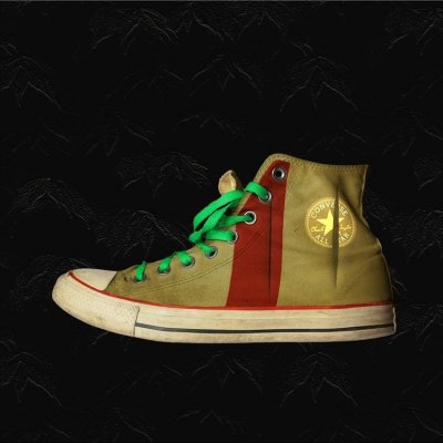 FOTOGRAFIA BEPPE AMEGLIO ' FONTANA - TELE CONCETTO SPAZIALE ' dimensioni L 30 x H 30 cm.