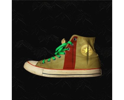 FOTOGRAFIA BEPPE AMEGLIO ' FONTANA - TELE CONCETTO SPAZIALE ' dimensioni L 30 x H 30 cm.