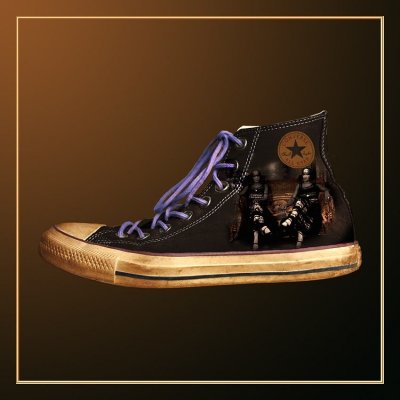 FOTOGRAFIA BEPPE AMEGLIO ' TWINS ' dimensioni L 30 x H 30 cm.