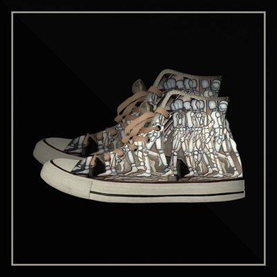 FOTOGRAFIA BEPPE AMEGLIO ' MANICHINI ' dimensioni L 30 x H 30 cm.