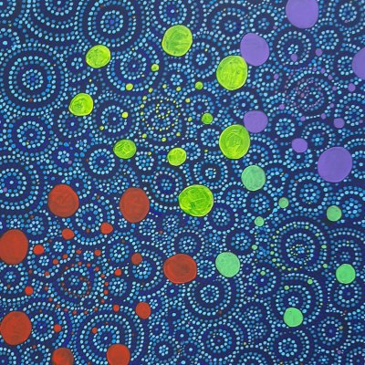 ACRILICO SU TELA COSTANTINO GIOVINE ' AMICIZIA ' dimensioni L 60 x H 60 cm.