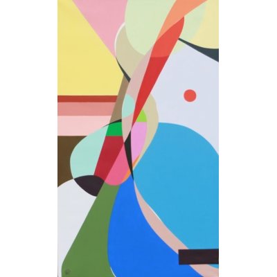 ACRILICO SU TELA GIORGIO SOAVE ' N. 20 - 5 ' dimensioni L 60 x H 105 cm.