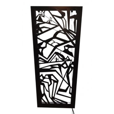 TAGLIO DI ACCIAIO BANDINI ALESSIO ' ENDLESS TRAVEL ' dimensioni L 40 x H 80 cm.