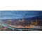 PROMO #artistadelmese OLIO A SPATOLA SU TELA  PAOLO  NANNELLI ' FIRENZE VISTA DA  PIAZZALE MICHELANGELO '  dimensioni L 120 x H 60 cm.