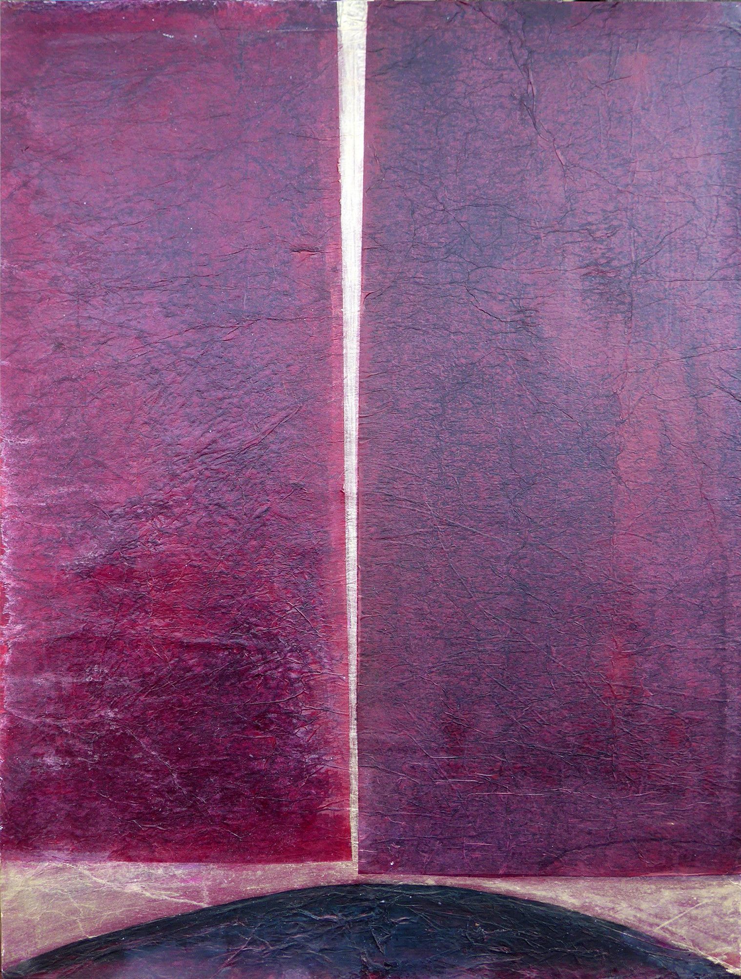 COLLAGE SU TAVOLA  LUISA  PINERI ' VICINANZE '  dimensioni L 41,5 x H 29,5 cm.