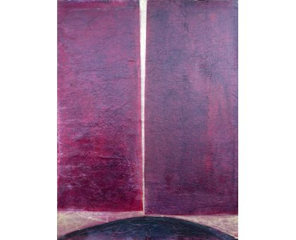 COLLAGE SU TAVOLA LUISA PINERI ' VICINANZE ' dimensioni L 41,5 x H 29,5 cm.