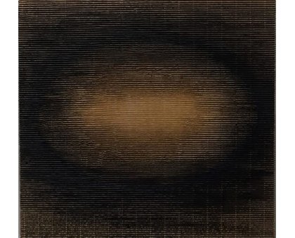 ACRILICO SU CARTONE LUISA PINERI ' NEBULA ' dimensioni L 90 x H 90 cm.