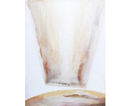 COLLAGE SU TELA LUISA PINERI ' UN ATTIMO ' dimensioni L 40 x H 30 cm.