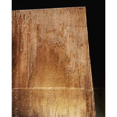 ACRILICO SU CARTONE LUISA PINERI ' IL PORTALE ' dimensioni L 73 x H 49 cm.