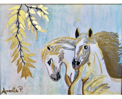 MIXED MEDIA SU TELA ANNARITA PANCINI ' INARRESTABILE ' dimensioni L 30 x H 40 cm.