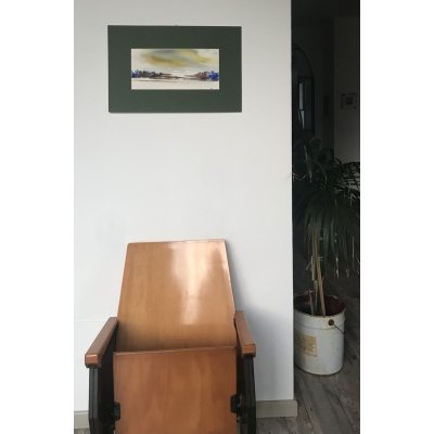 ACQUERELLO SU CARTA ARCHES JESSICA MARIANI ' CONTRASTI ' dimensioni L 58 x H 38 cm.