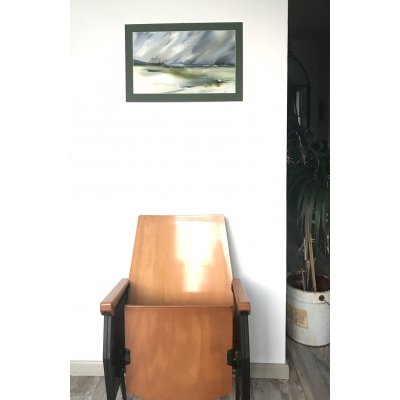 ACQUERELLO SU CARTA ARCHES JESSICA MARIANI ' BAGLIORI DI LUCE ' dimensioni L 58 x H 38 cm.