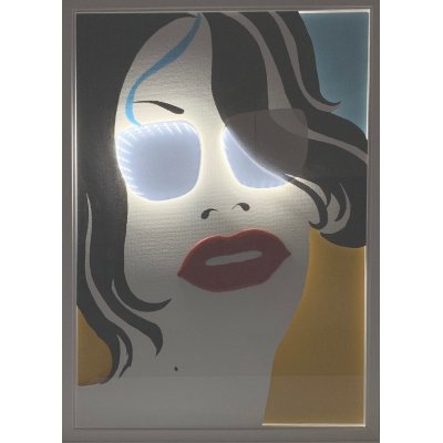 INSTALLAZIONE PINO POLISCA ' SGUARDI 2 ' dimensioni L 50 x H 70 cm.