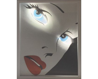 INSTALLAZIONE PINO POLISCA ' SGUARDI ' dimensioni L 40 x H 50 cm.