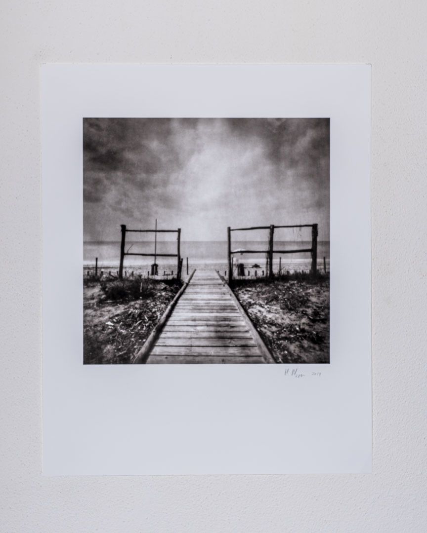FOTOGRAFIA  MASSIMO  PELAGAGGE ' IL VARCO 4  '  dimensioni L 40 x H 50 cm.
