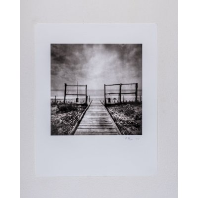 FOTOGRAFIA MASSIMO PELAGAGGE ' IL VARCO 4 ' dimensioni L 40 x H 50 cm.