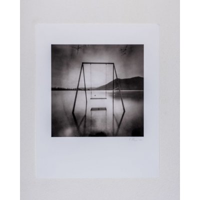 FOTOGRAFIA MASSIMO PELAGAGGE ' PIEDILUCO 7 ' dimensioni L 40 x H 50 cm.