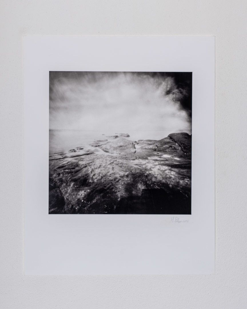 FOTOGRAFIA  MASSIMO  PELAGAGGE ' SCOGLI 1 '  dimensioni L 40 x H 50 cm.